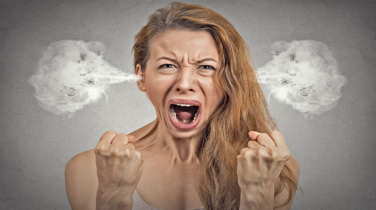 angry woman