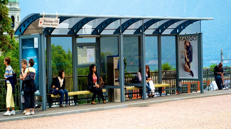bus stop