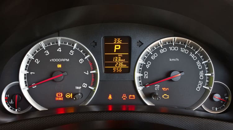 car dashboard