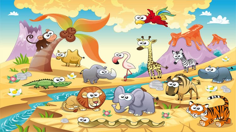 cartoon characters