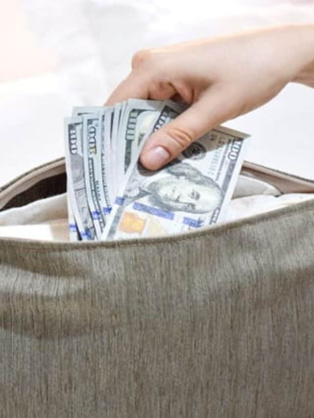 best places to hide money