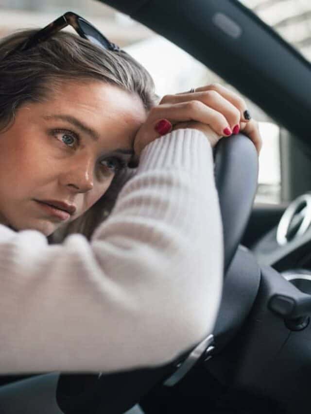 frustrated driver