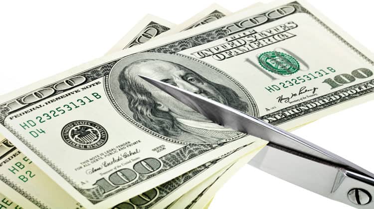 cutting monthly expenses to the bone
