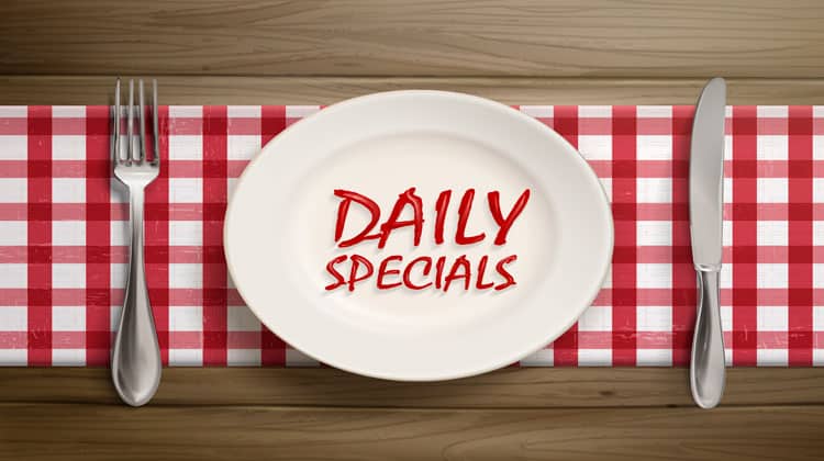 daily specials