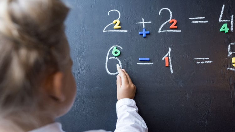 doing simple math