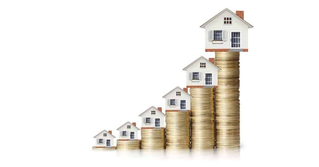 house on coins