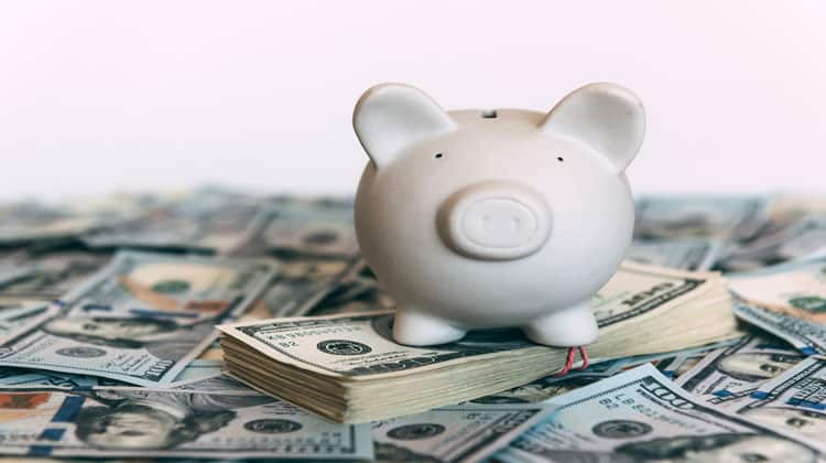 saving piggy bank