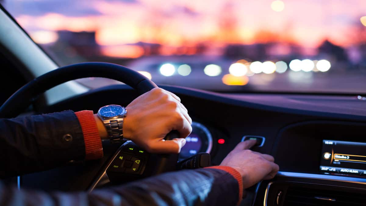 driving at night not using turn signal