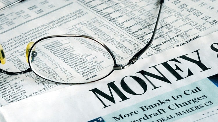 newspaper stock quotes