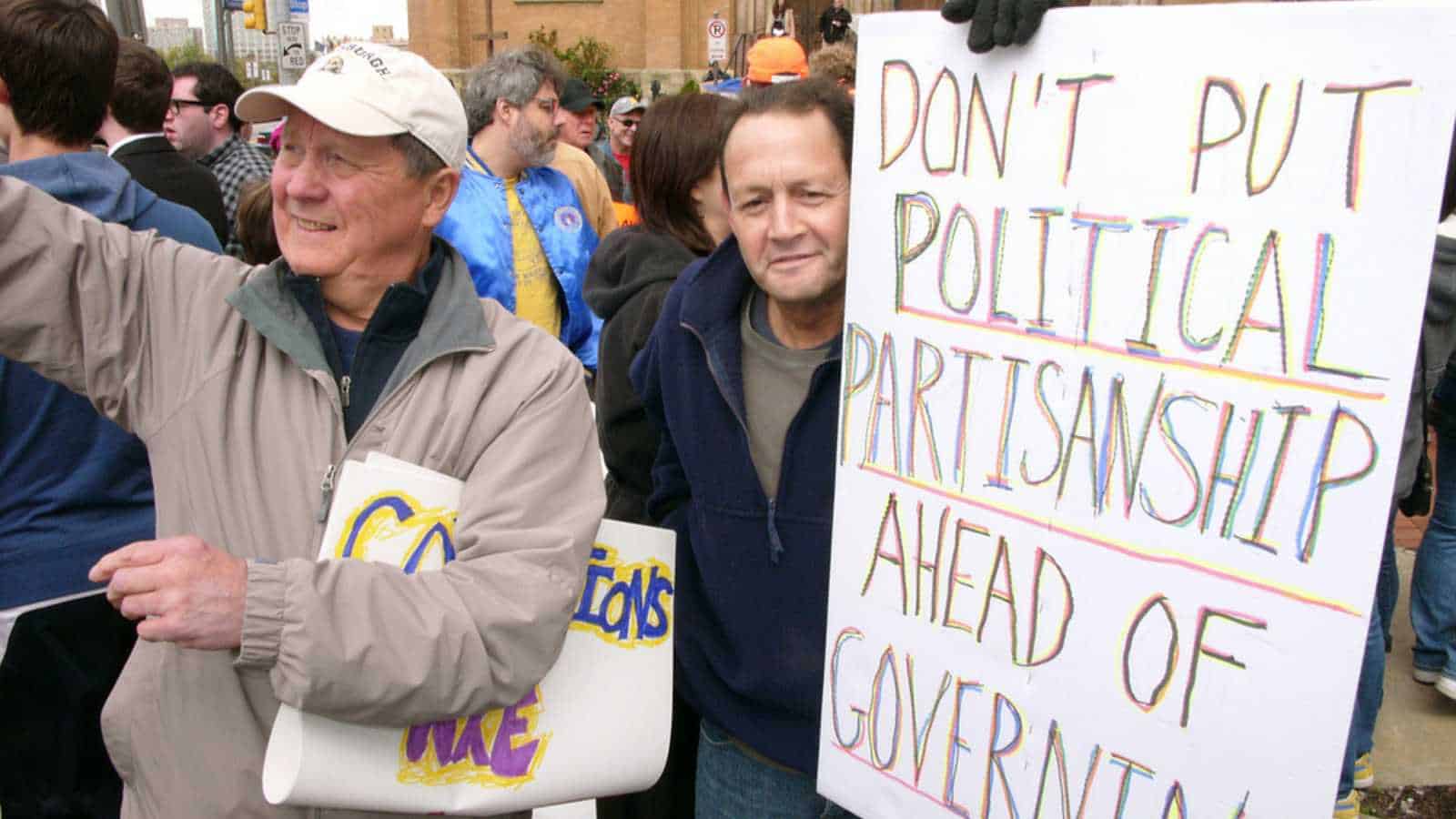 Political rally