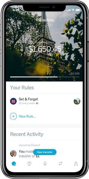 Qapital Savings Goals