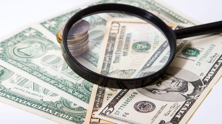 rare dollar bills and valuable coins