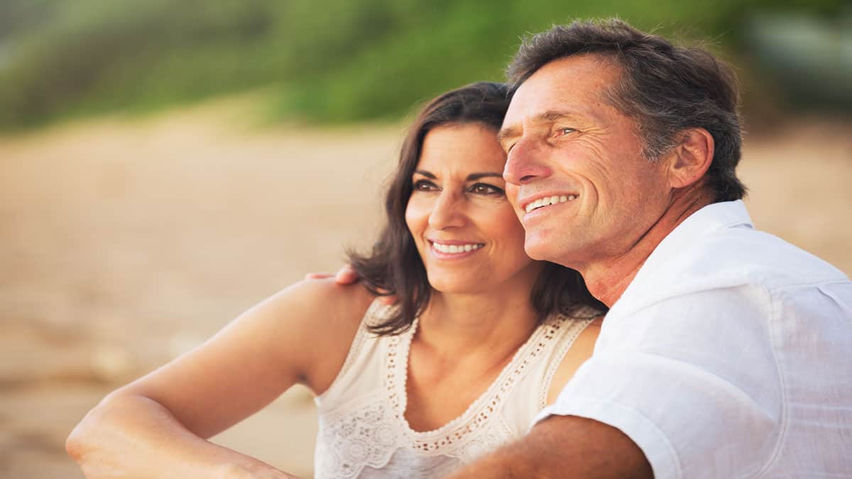 happy retired couple