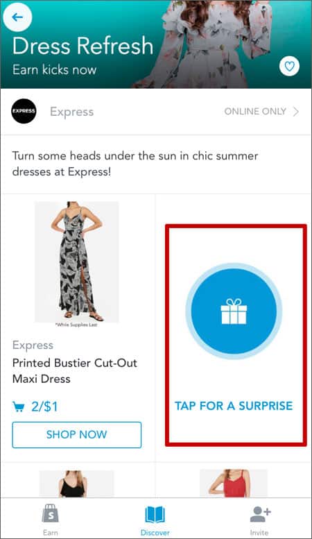 Shopkick Surprise