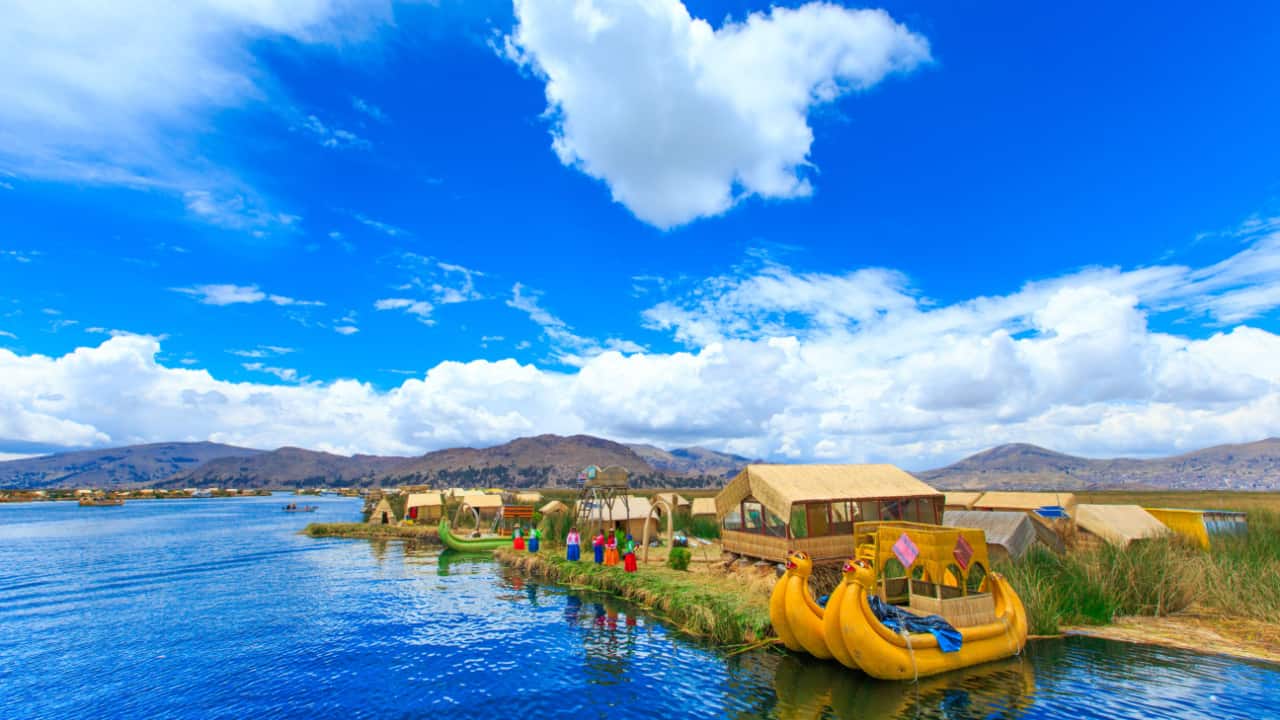 Titicaca lake