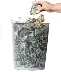 spending each year