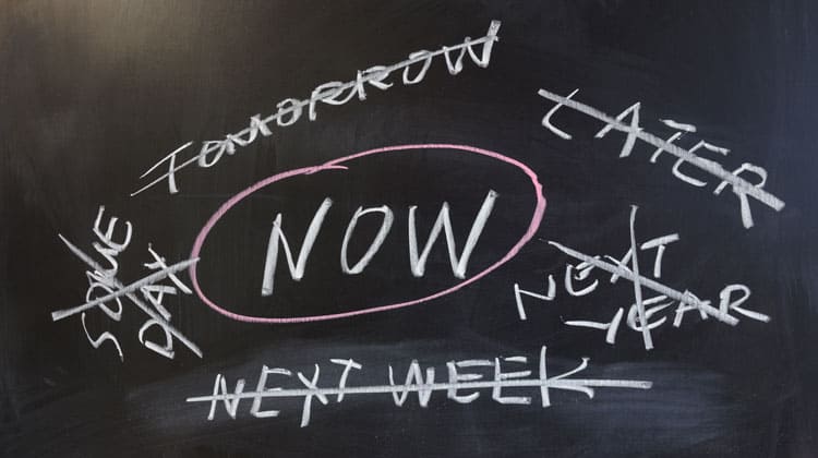 stop procrastinating