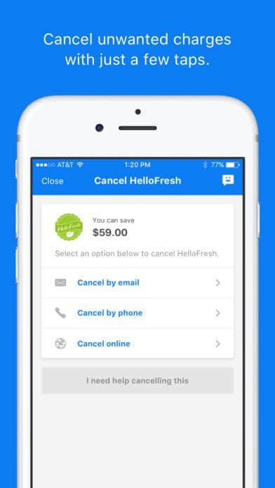 Truebill Subscription Cancel