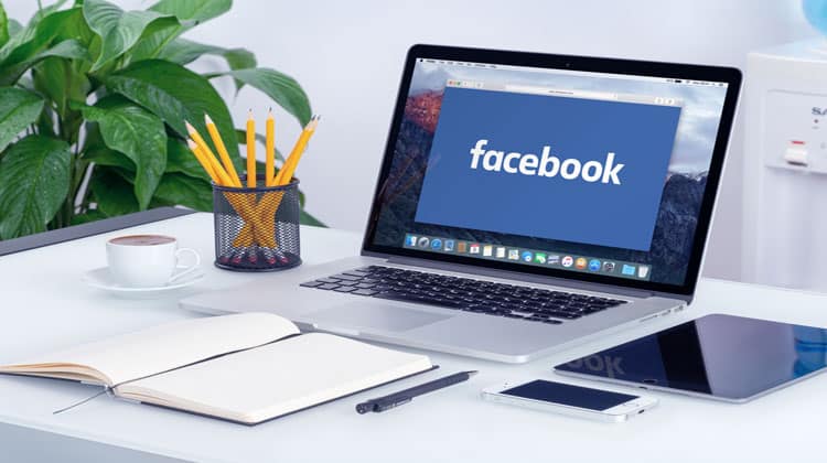 using facebook