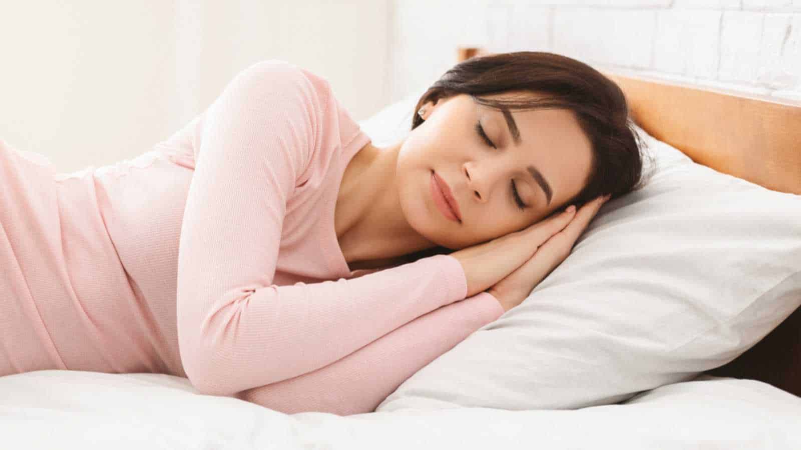 Woman sleeping