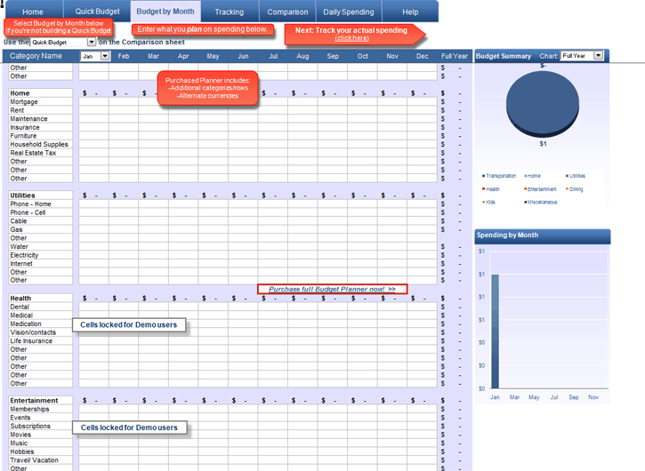 Budget Planner