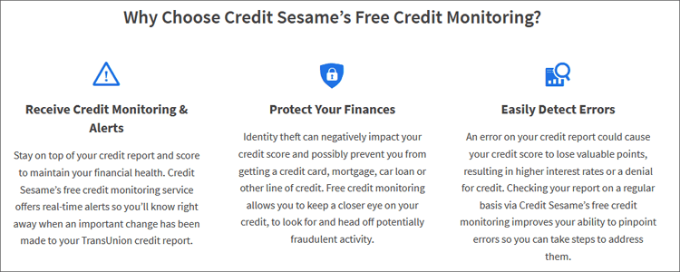 Credit Sesame Free Credit Monitoring