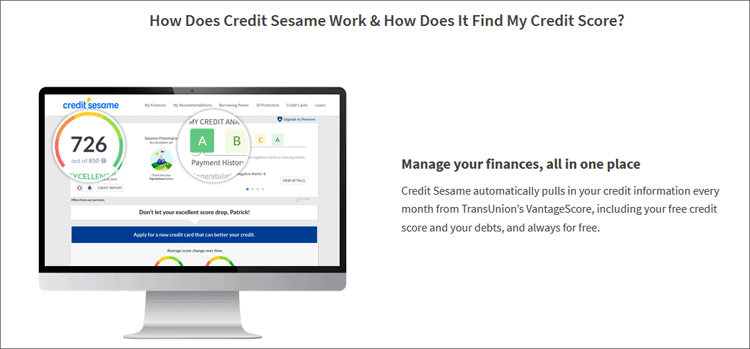 Credit Sesame Free Credit Score