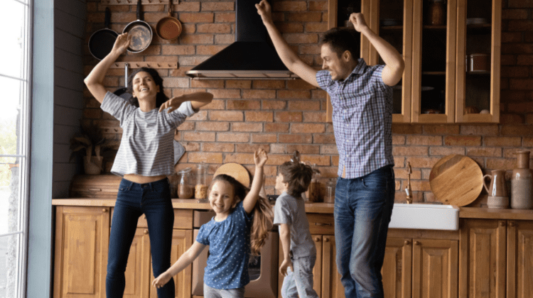 family dance party
