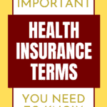 Health Insurance Terms