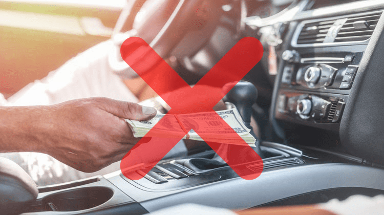 hiding money in car mistakes