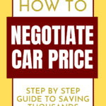 How to negotiate car price Pin