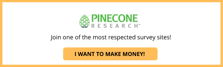 Pinecone Research Button
