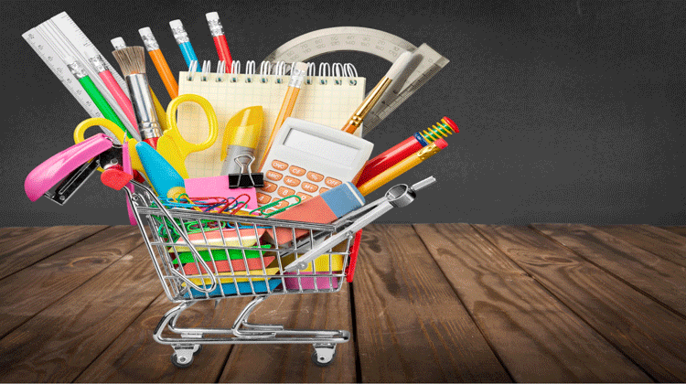 school shopping